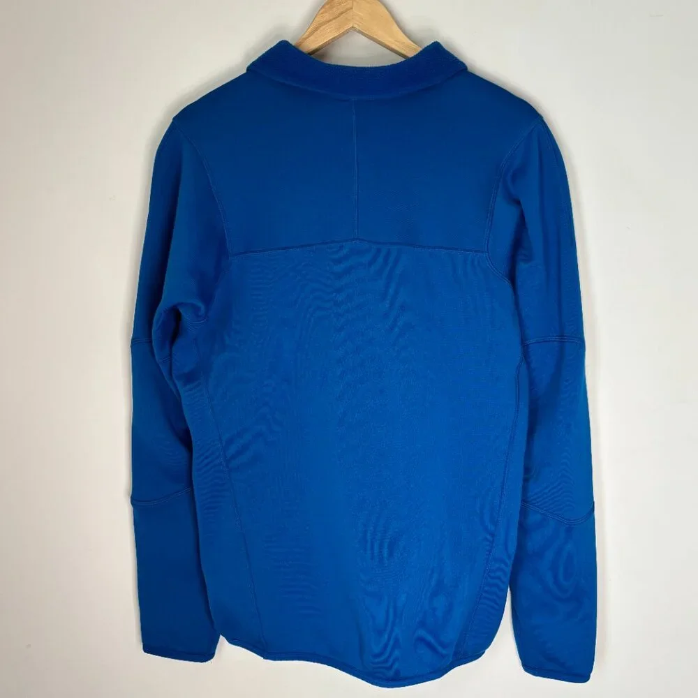 Patagonia Men's Blue Fleece Quarter Zip Pullover Long Sleeve Size Large A112